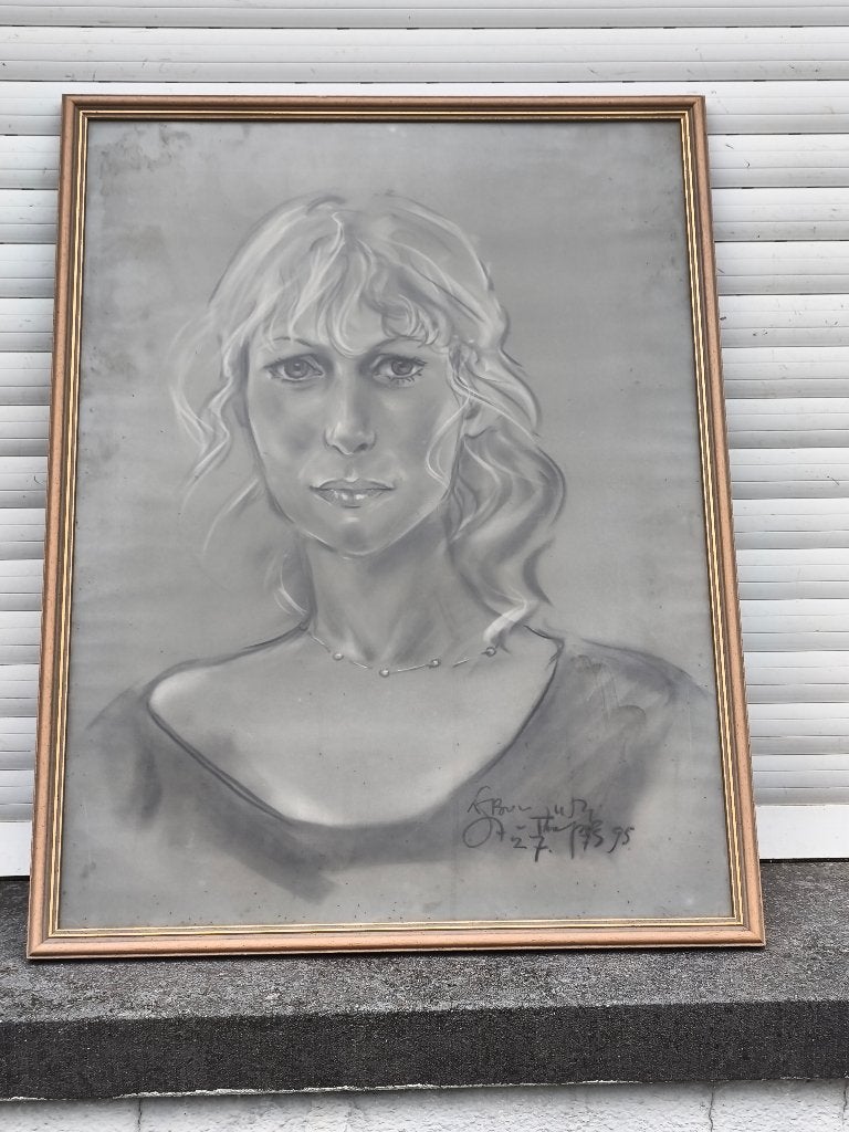 Dessin Femme signe, Ophalen of Verzenden, Tekening