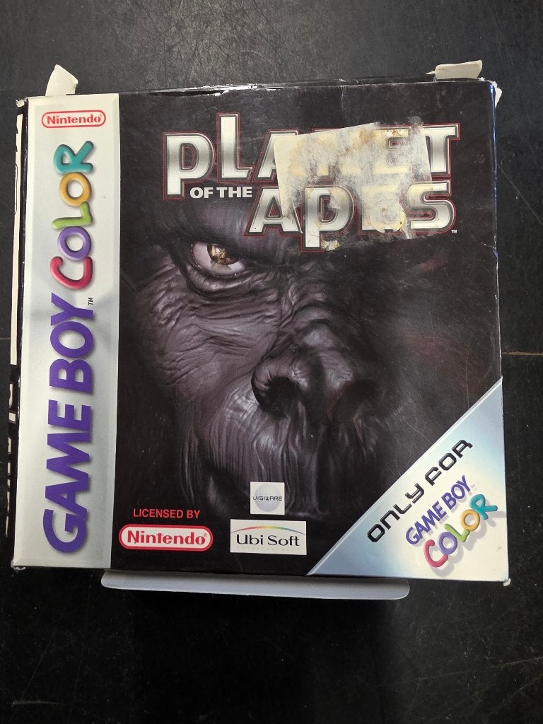 Nintendo gameboy color spel planet of the apes, 2 spelers, Ophalen of Verzenden