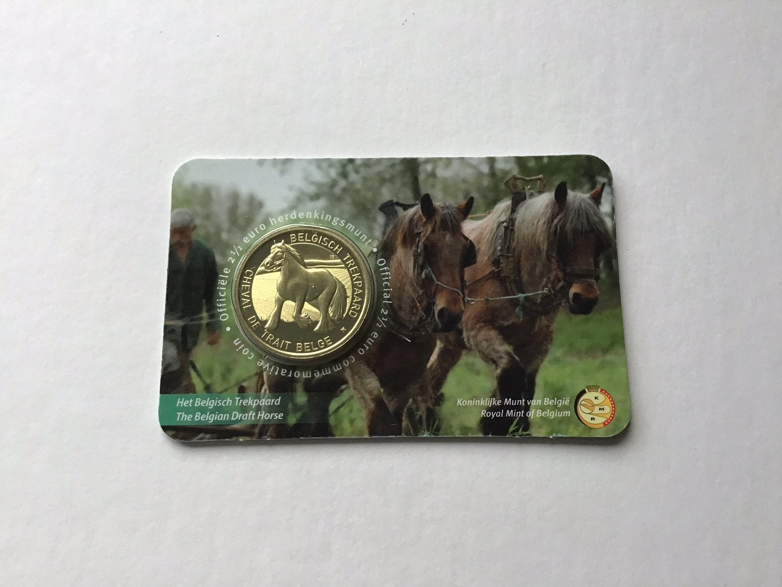 België 2,50 euro Belgisch trekpaard 2026, Timbres & Monnaies, Monnaies | Europe | Monnaies euro, Enlèvement ou Envoi, Belgique