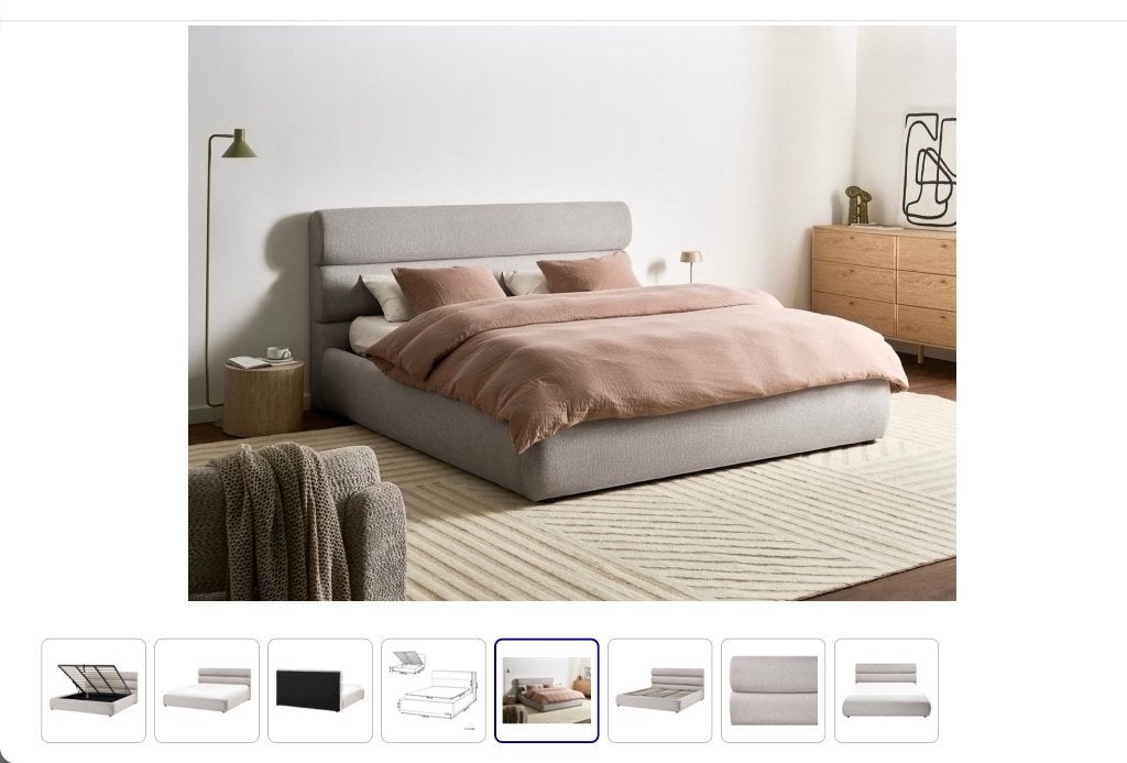 Nieuw bed met opbergruimte – nog in verpakking, Huis en Inrichting, Ophalen, 180 cm, 200 cm, Nieuw
