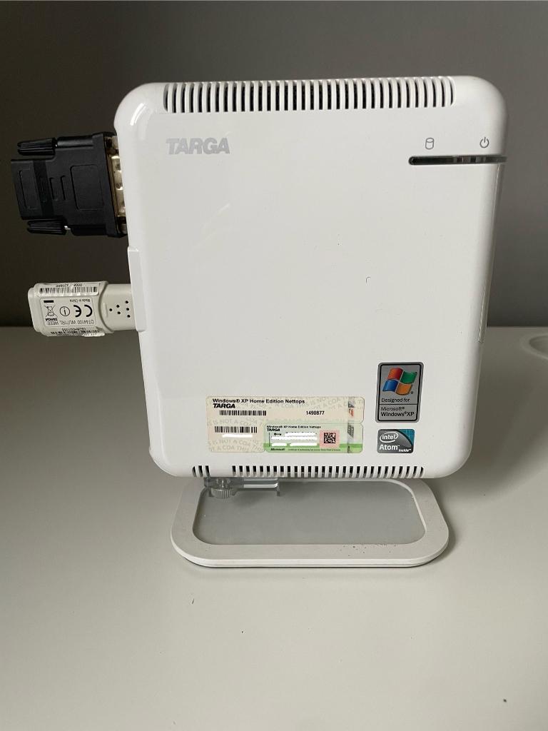 Targa Mini PC Windows XP, Enlèvement, Targa