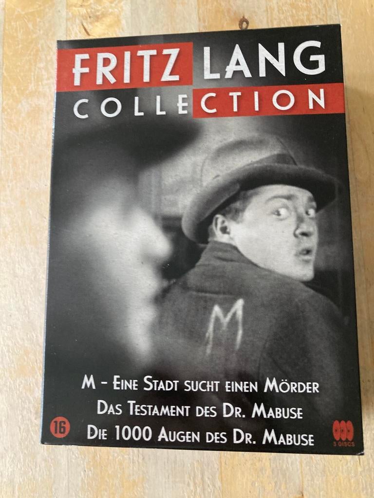 Fritz lang collectie dvd, Ophalen of Verzenden, Zo goed als nieuw
