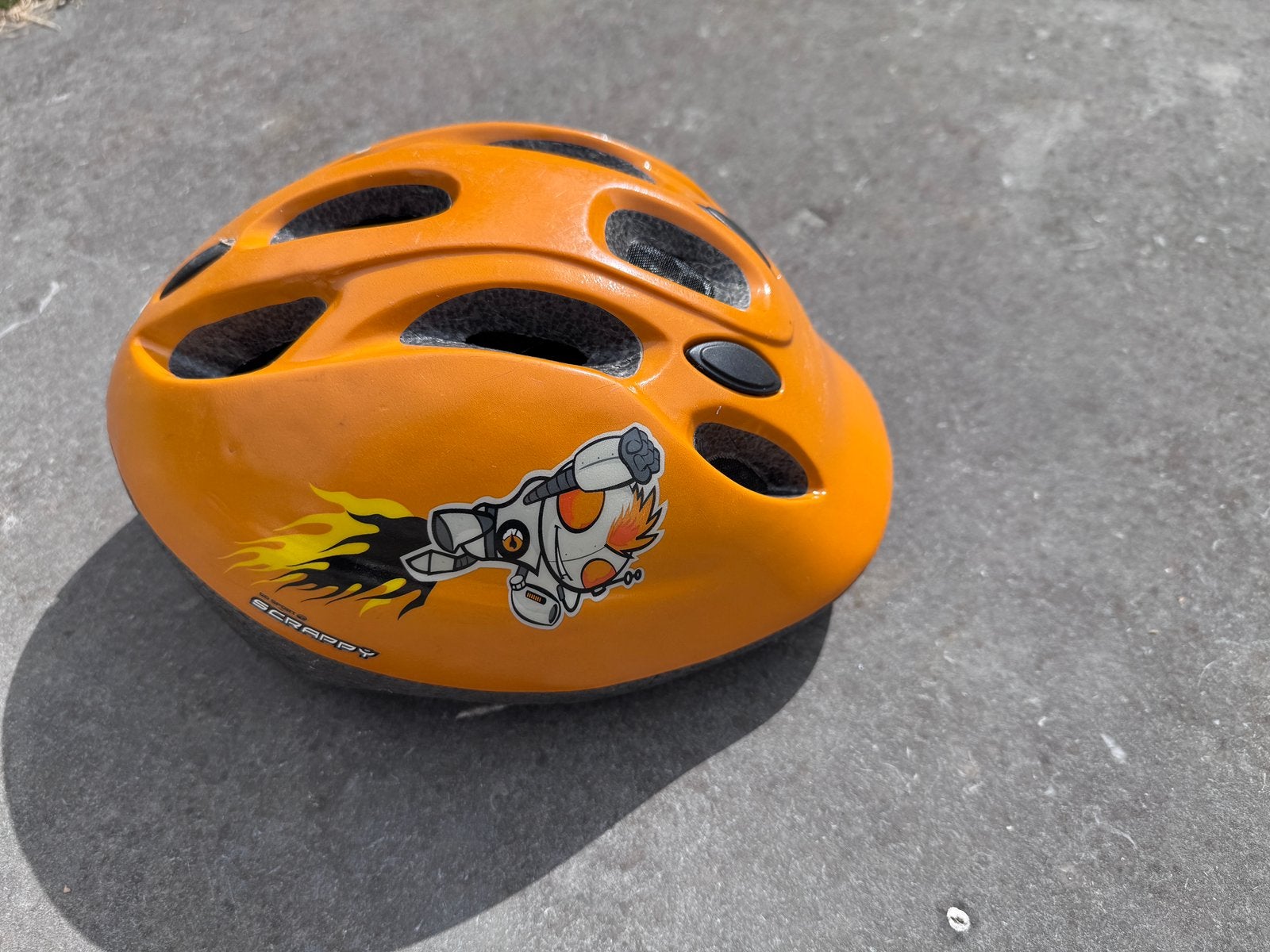Casque enfant vélo, Enlèvement, Utilisé