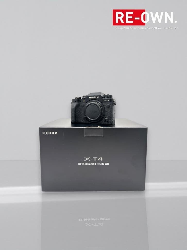 FUJIFILM X-T4 BODY ZWART | 26.1MP | NETTE STAAT | FUJI XT4, Gebruikt, ,, Ophalen of Verzenden, Accu