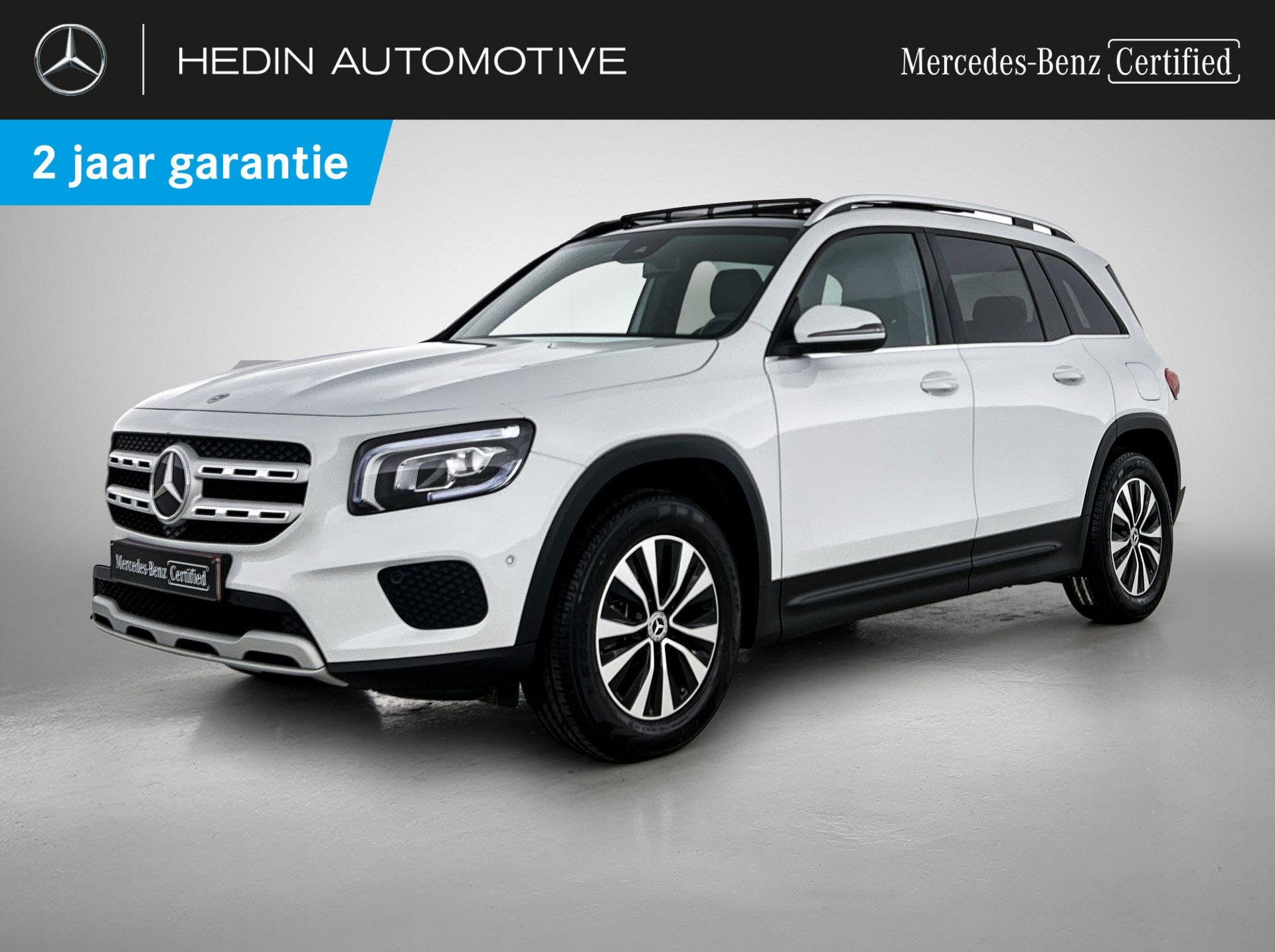 Mercedes-Benz GLB-Klasse 200 SUV Luxury Line | Panoramisch D, Dealer onderhouden, Stof, Zwart, 4 cilinders