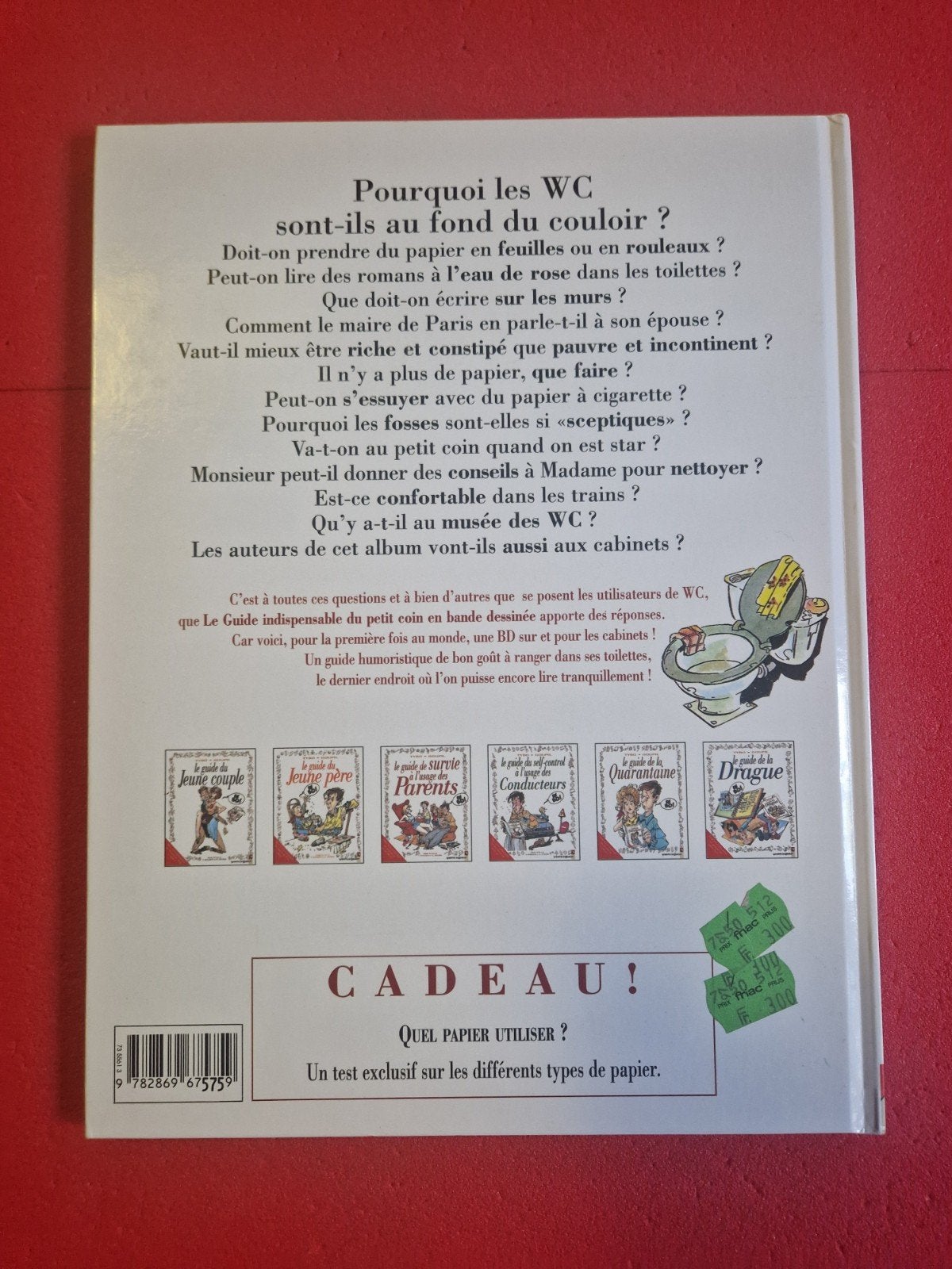 bd le guide indispensable du petit coin, Livres, Enlèvement ou Envoi