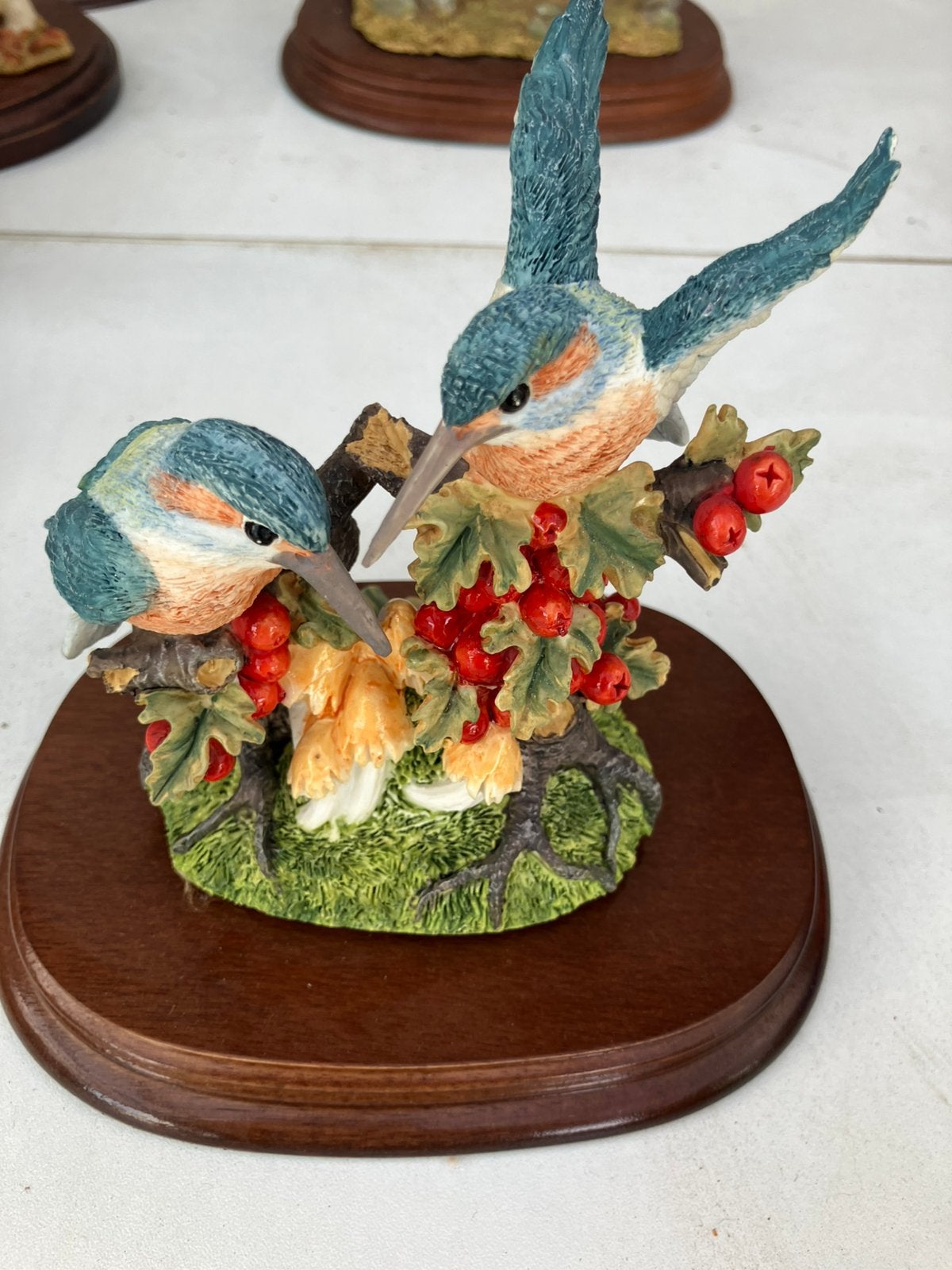 Beeldje leonardo collectie 2 vogels, Verzamelen, Ophalen, Gebruikt