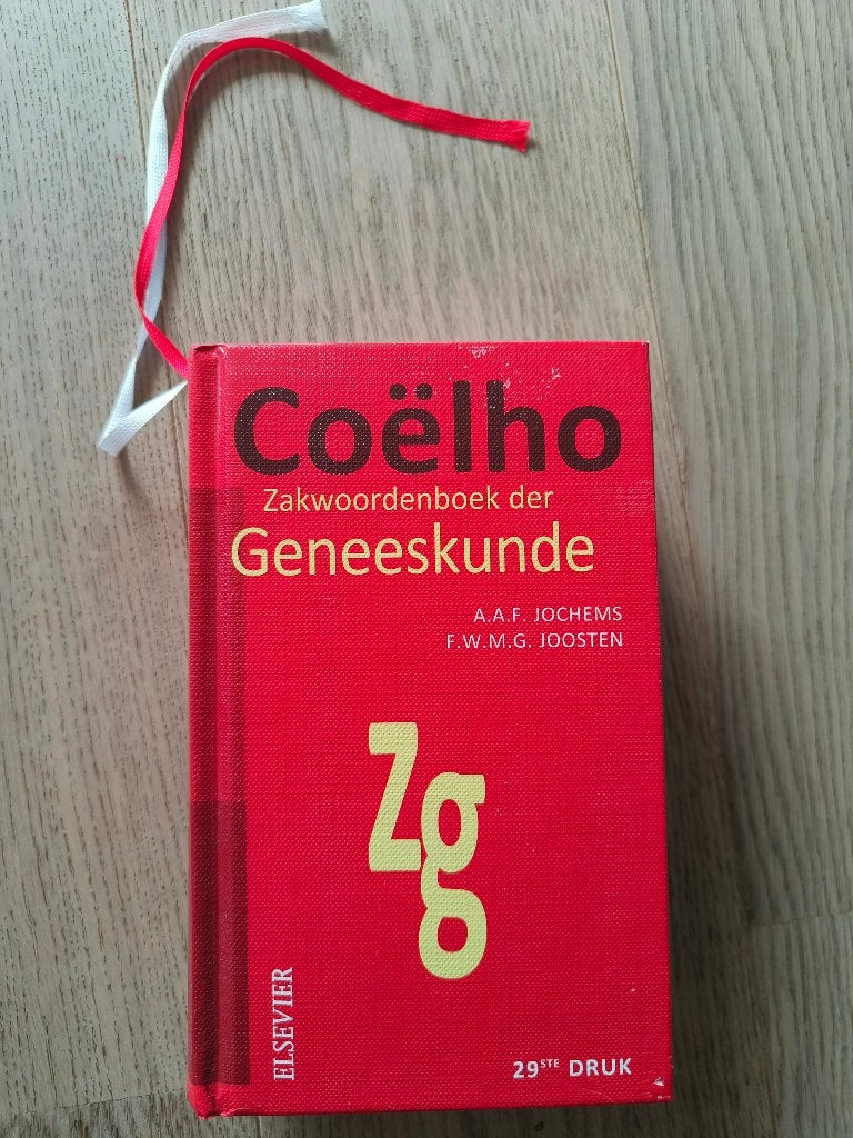 Zakwoordenboek der geneeskunde, Boeken, Ophalen, Nieuw, Niet van toepassing, A.A.F. Jochems; F.W.M.G. Joosten