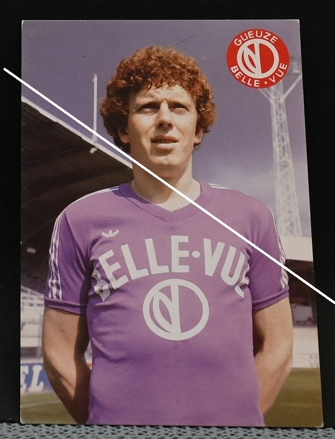 RSC Anderlecht Fotokaart Tony Rombouts Belle Vue, Verzamelen, Sportartikelen en Voetbal, Verzenden, Gebruikt, Spelerskaart
