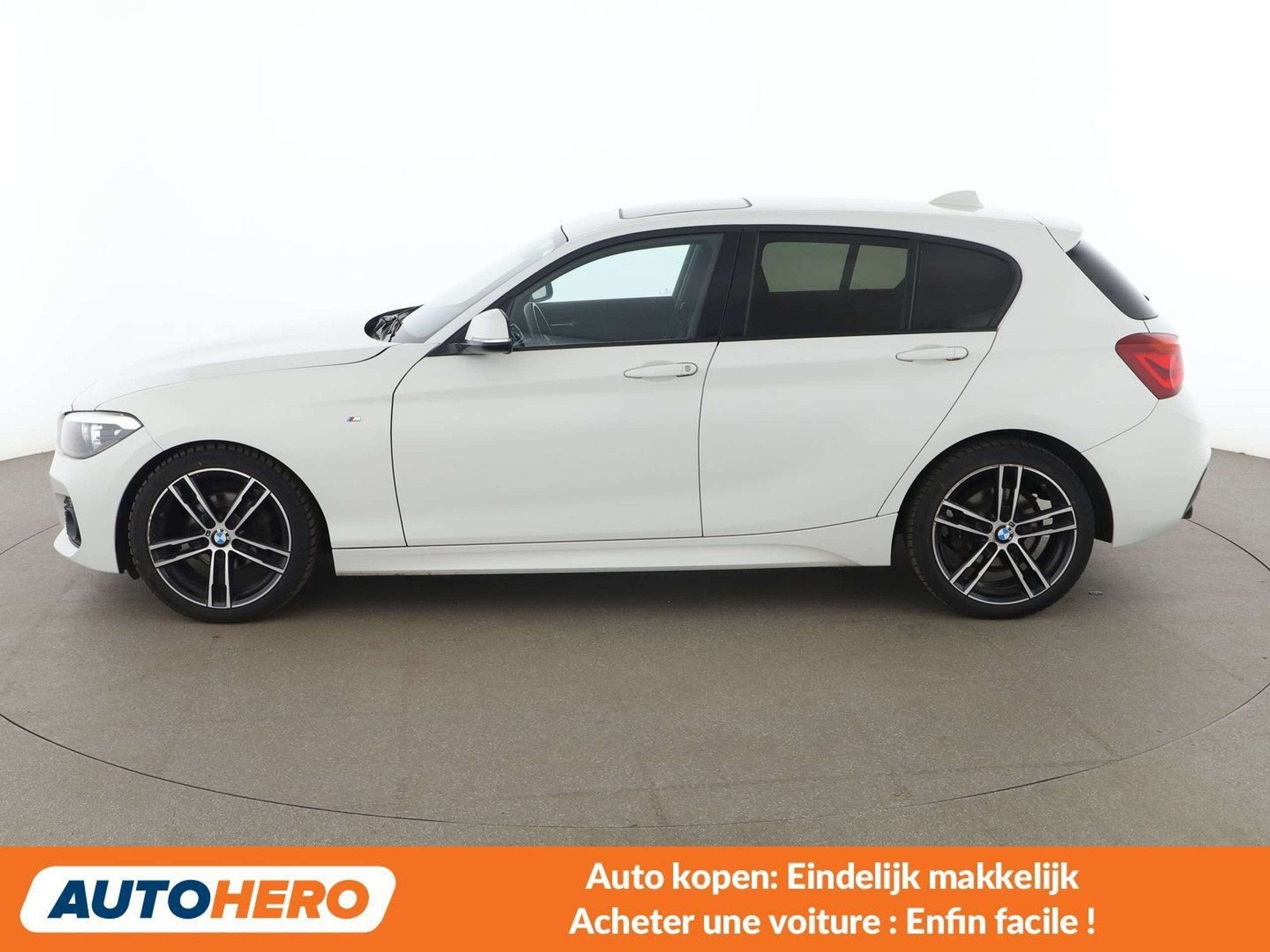 BMW 1 Serie 118 118i Edition M Sport Shadow (bj 2018), Auto's, Gebruikt, 136 pk, Wit, 5 deurs