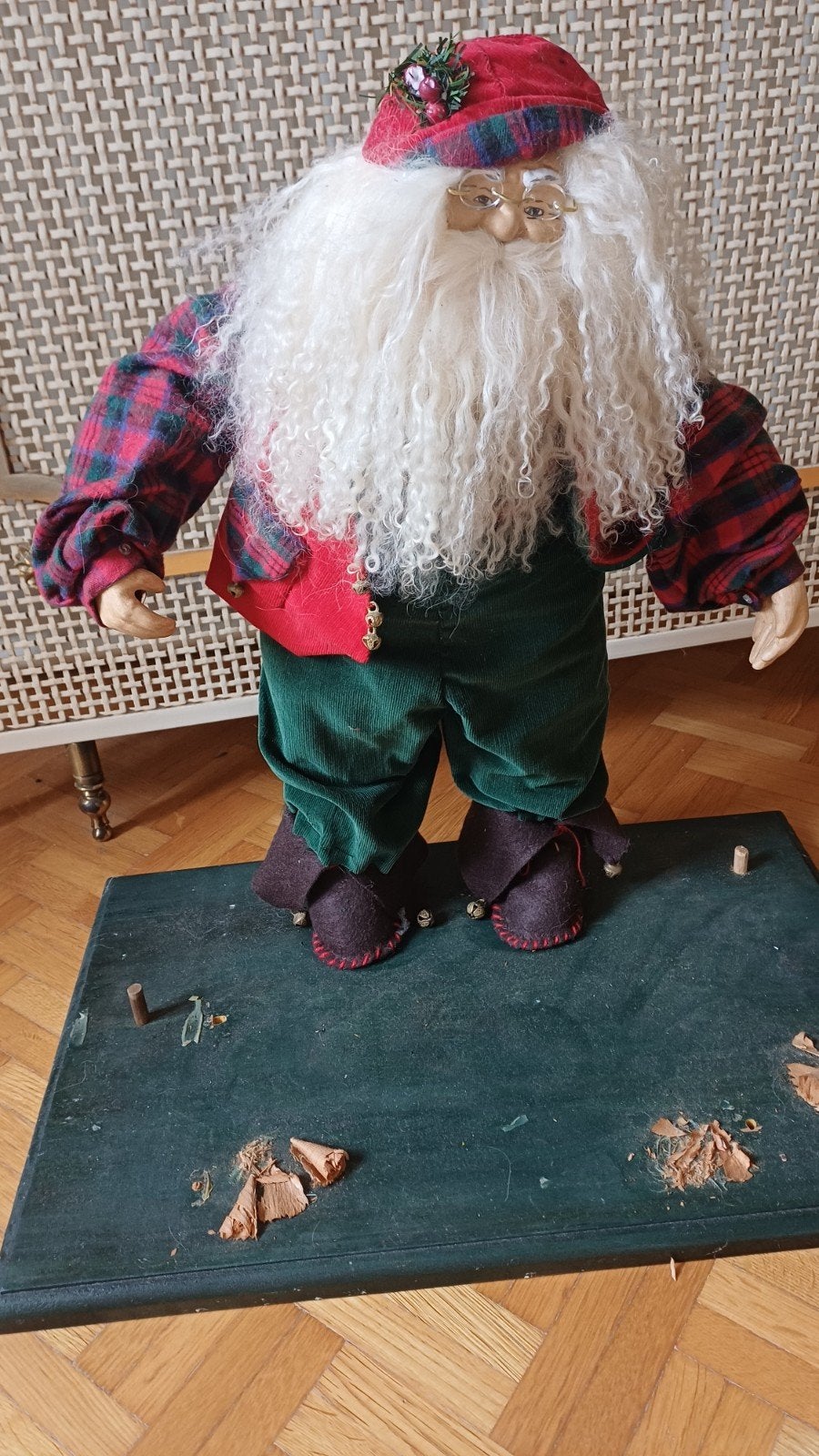 oude kerstman, Antiek en Kunst, Ophalen of Verzenden