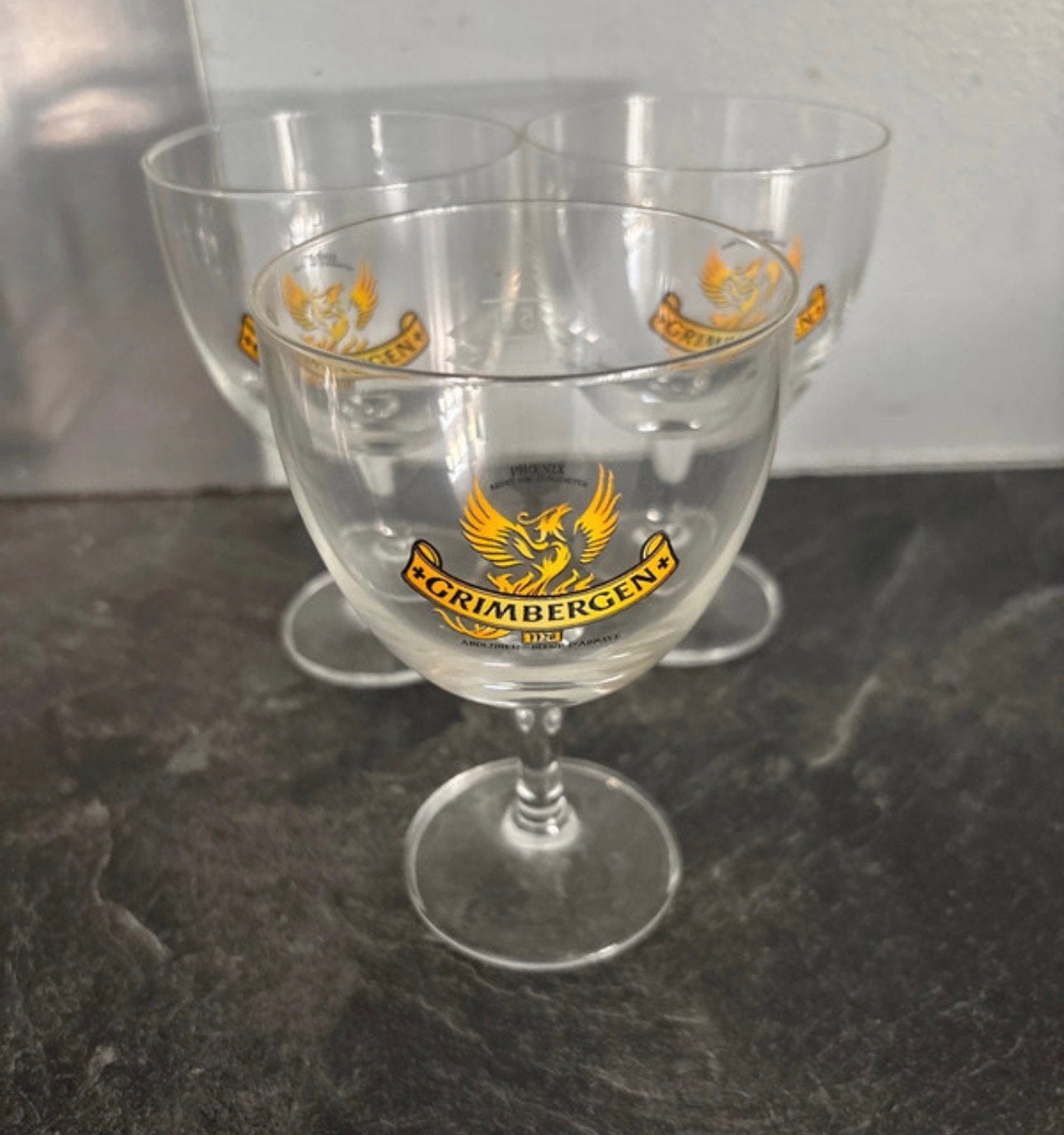 3 verres de grilbergen 15cl, Enlèvement, Comme neuf