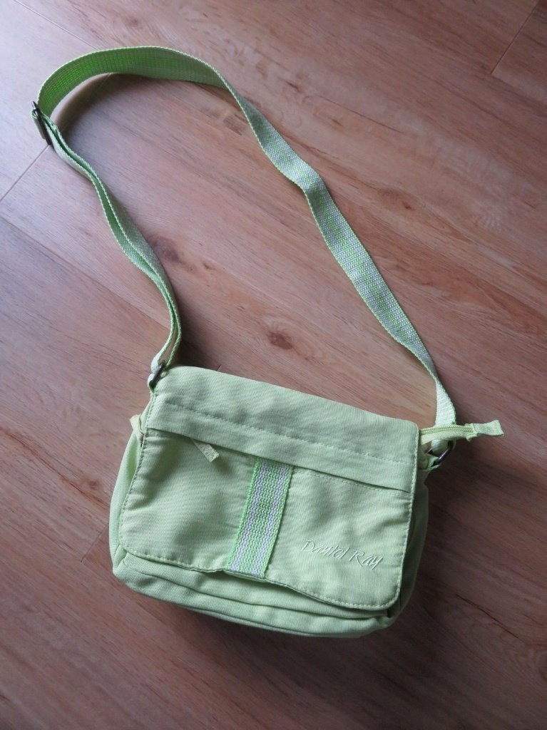 Sac à bandoulière vert Daniel Ray, Enlèvement, Utilisé, Vert