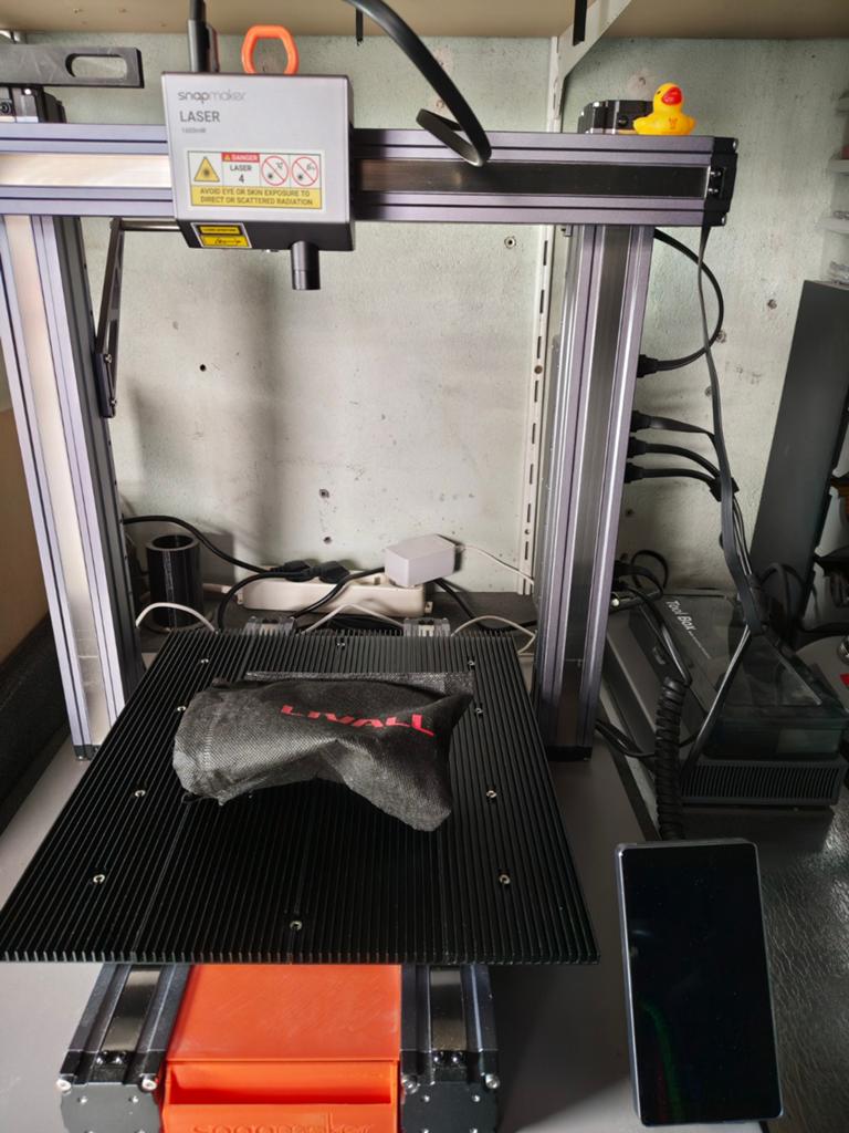 Snapmaker 2.0 A350, Enlèvement
