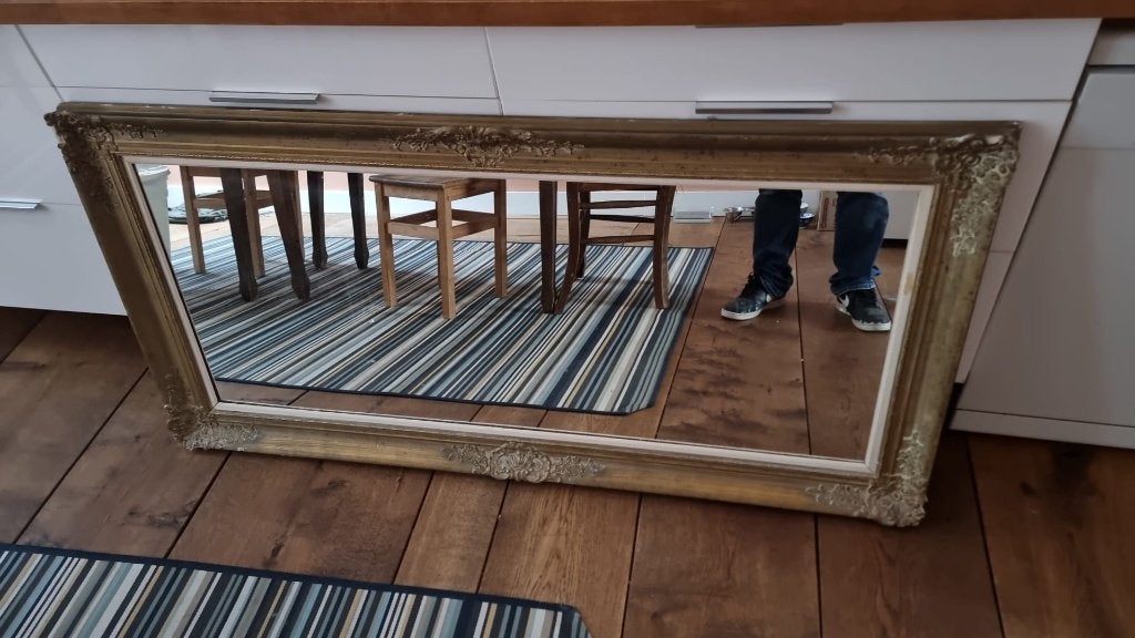 joli mirroir avec cadre ancien, Antiquités & Art, Enlèvement