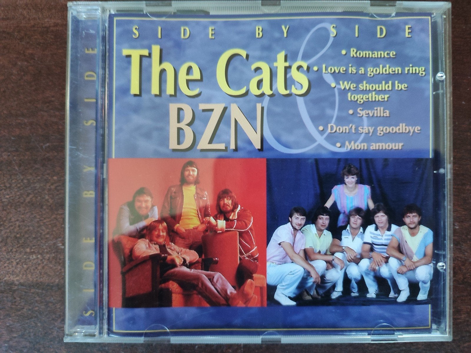 CD : THE CATS & BZN - SIDE BY SIDE, Ophalen of Verzenden, Zo goed als nieuw