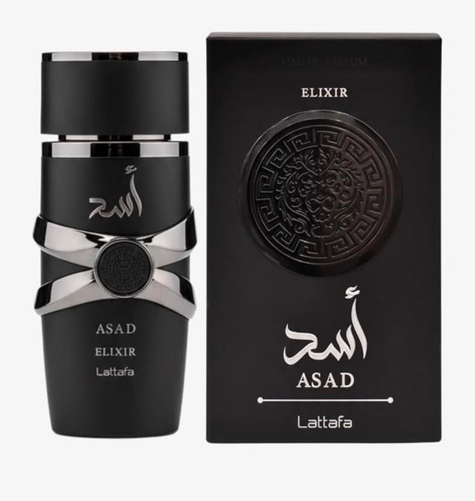 Lattafa asad Elixir te koop zeer goede staat 100% origineel., Ophalen, Zo goed als nieuw