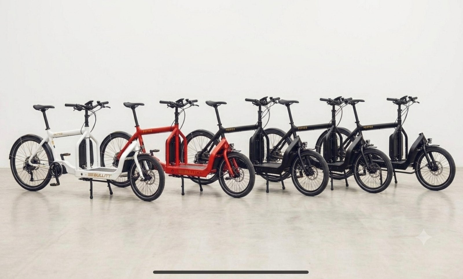Lot de vélos cargo électriques Larry vs Harry e-Bullitt EP6, Enlèvement ou Envoi