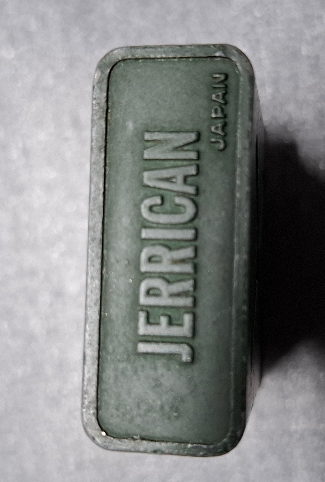 Vintage Benzin Aansteker Briquet Jerrican Japan Vert  2, Collections, Enlèvement ou Envoi, Comme neuf, Briquet