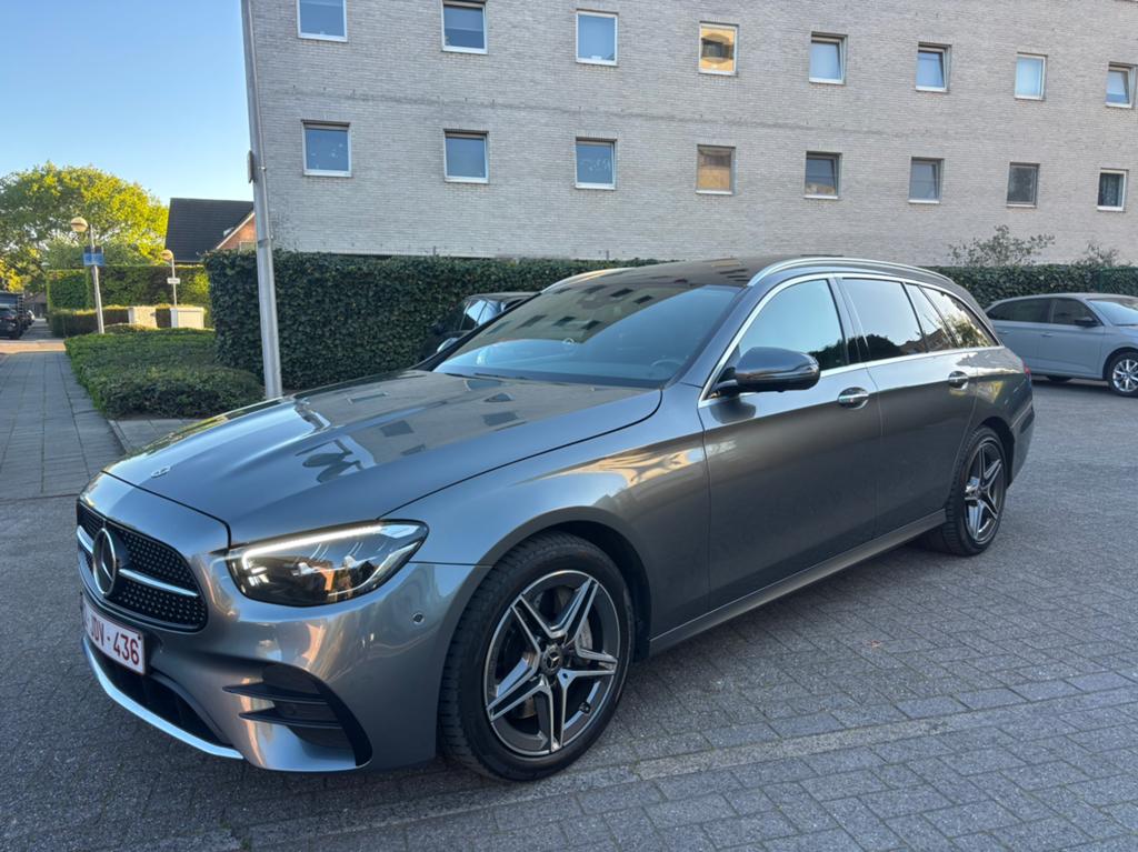 Mercedes E300de AMG-LINE PANO BURMESTER 155.000km, Auto's, Automaat, Achterwielaandrijving, Leder, 5 deurs