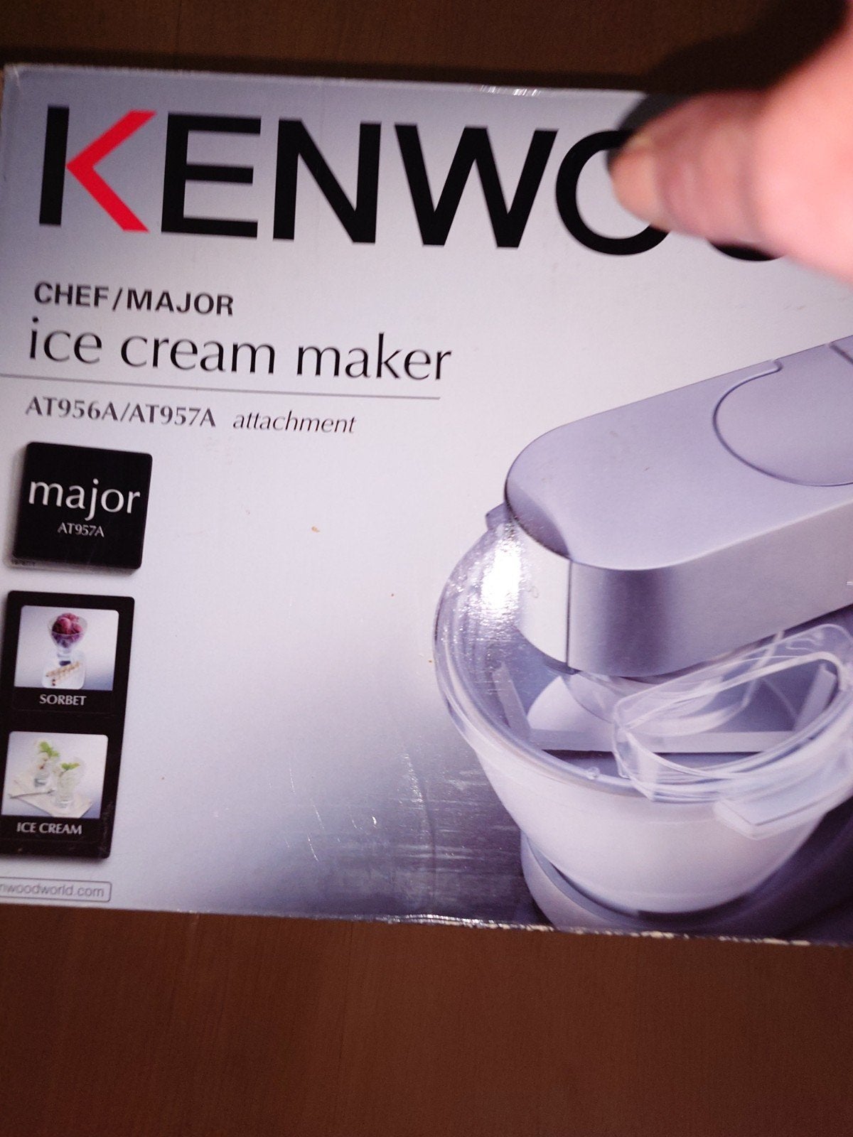 Ijscream maker Kenwood AT957A, Elektronische apparatuur, Ophalen of Verzenden