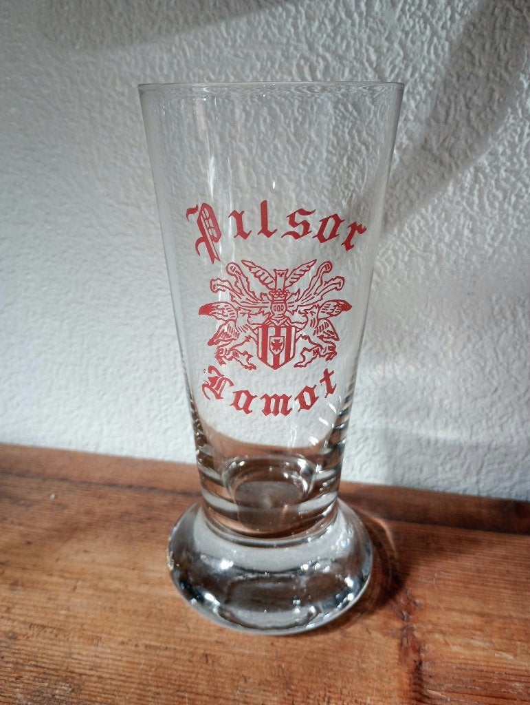 Brasserie bière verre Pilsor Lamot, Collections, Enlèvement ou Envoi, Comme neuf, Verre ou Verres, Autres marques