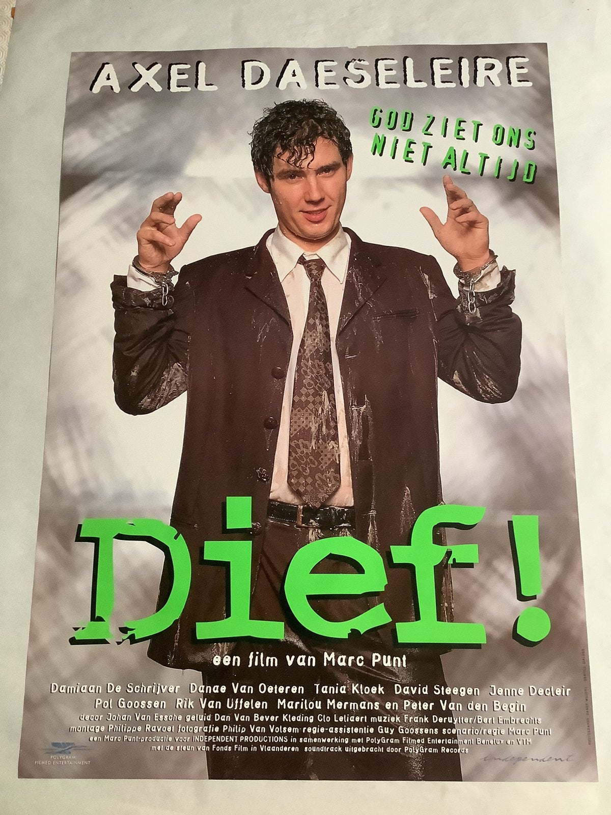 DIEF   FILMPOSTER   70-100 cm, Ophalen of Verzenden, Zo goed als nieuw