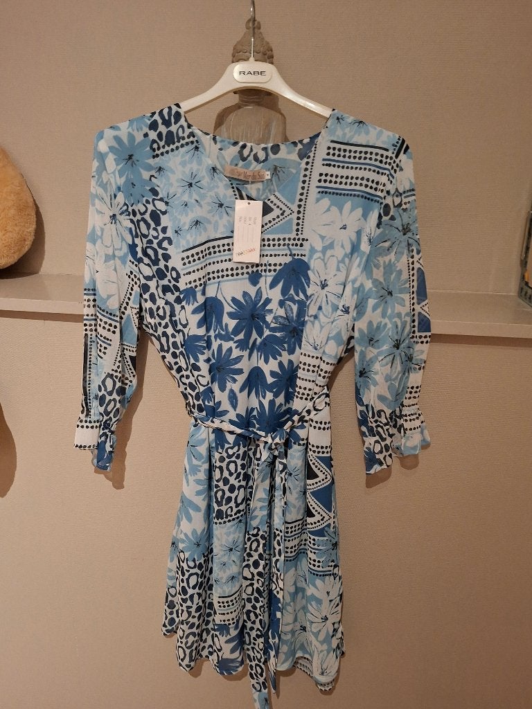 robe, Vêtements | Femmes, Robes, Enlèvement ou Envoi, Au-dessus du genou, Bleu, Taille 42/44 (L)