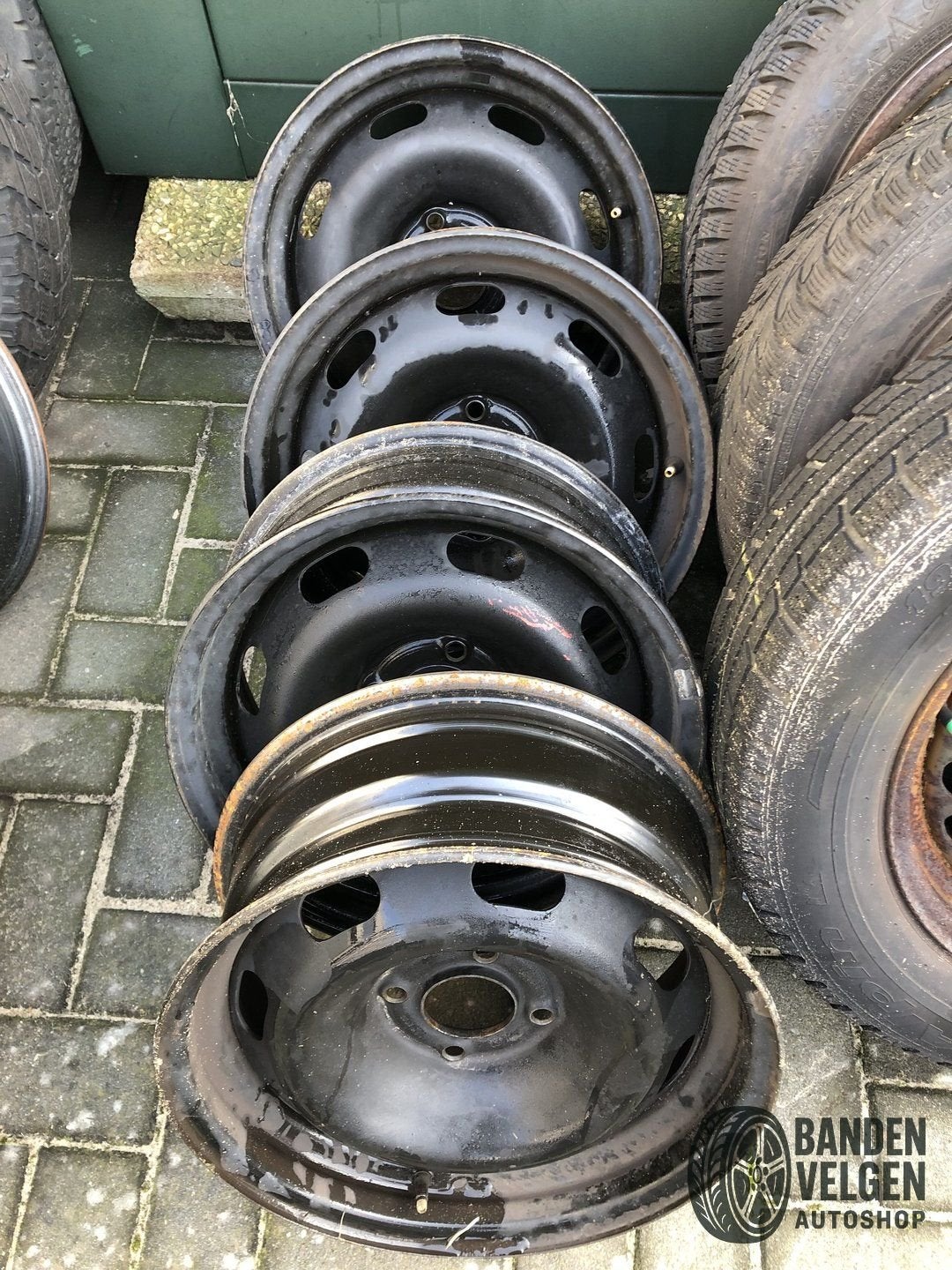 4 x Velgen Citroen Peugeot Opel 4 x 108 ET20 15 Inch 2150763, Auto-onderdelen, Banden en Velgen, Gebruikt, 15 inch, Velg(en), -
