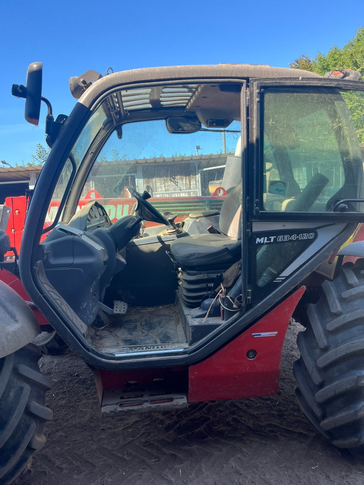Porte : Manitou MLT634-120 recherchée, Enlèvement, Chariot télescopique