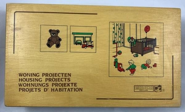 Educo Home Projects Wood Learning Game Order Kindergarten, Envoi, Comme neuf