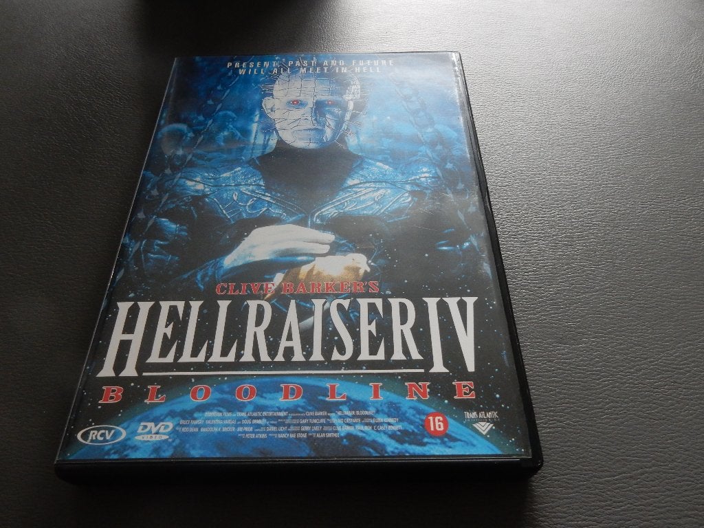 nr.934 - Dvd: hellraiser IV bloodline - horror - 1996, CD & DVD, DVD | Horreur, Enlèvement ou Envoi, Anglais, À partir de 16 ans