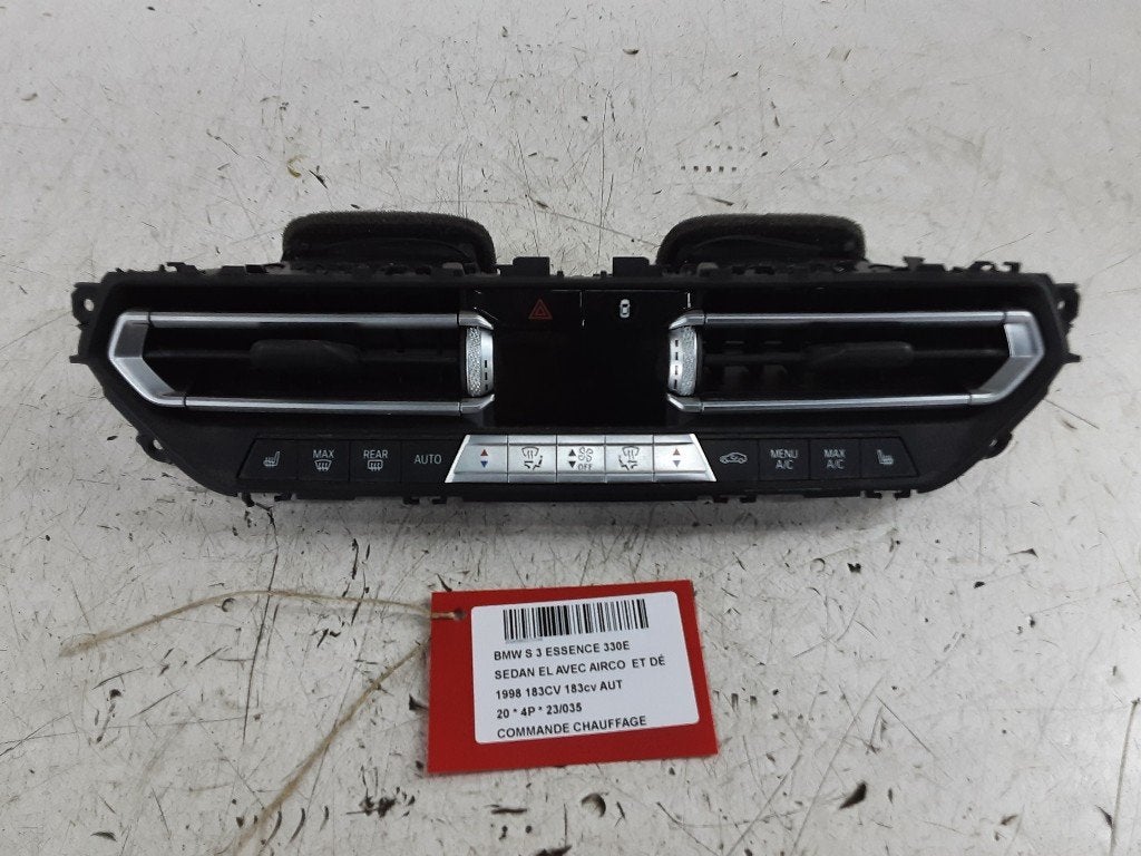 PANNEAU DE COMMANDE CHAUFFAGE CLIMATISATION 3 serie (G20), Autos : Pièces & Accessoires, Tableau de bord & Interrupteurs, BMW