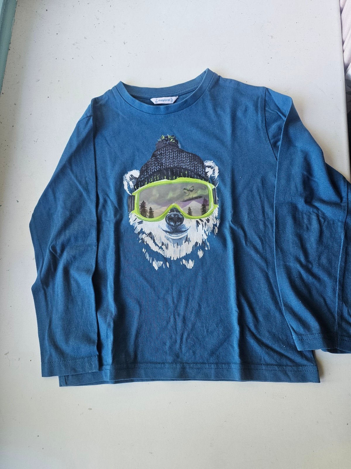 supermooie en leuke longsleeveT122 MAYORAL, Verzenden, MAYORAL, Jongen, Shirt of Longsleeve