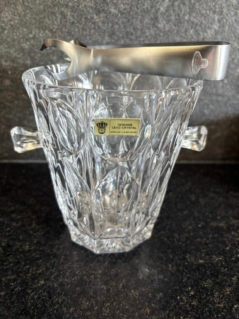 Seau à glace en cristal de plomb véritable, Enlèvement ou Envoi