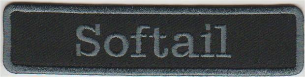 Harley Davidson Softail stoffen opstrijk patch embleem #2, Envoi, Neuf