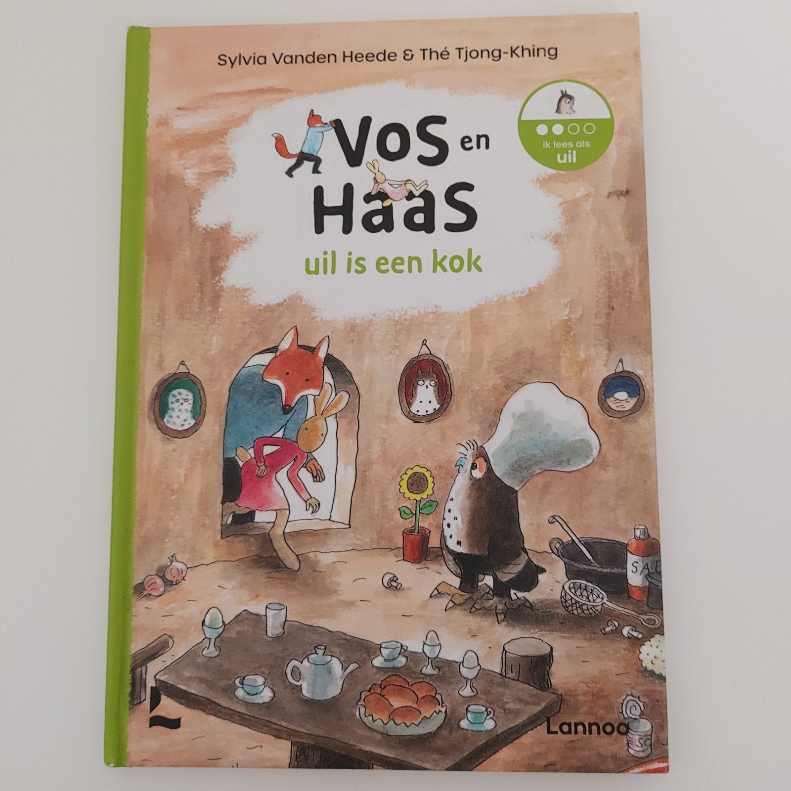 Sylvia Vanden Heede - Vos en Haas, uil is een kok, Ophalen of Verzenden, Zo goed als nieuw, Sylvia Vanden Heede