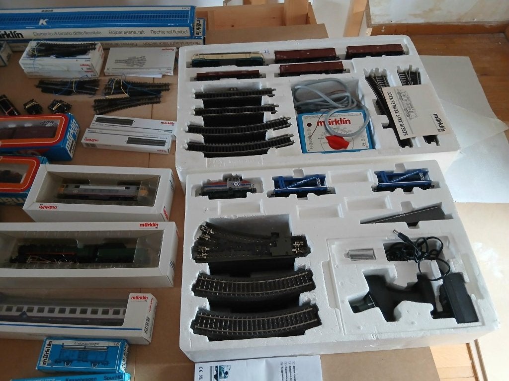 marklin pakket, Hobby en Vrije tijd, Ophalen, Treinset, Gelijkstroom of Wisselstroom, Zo goed als nieuw