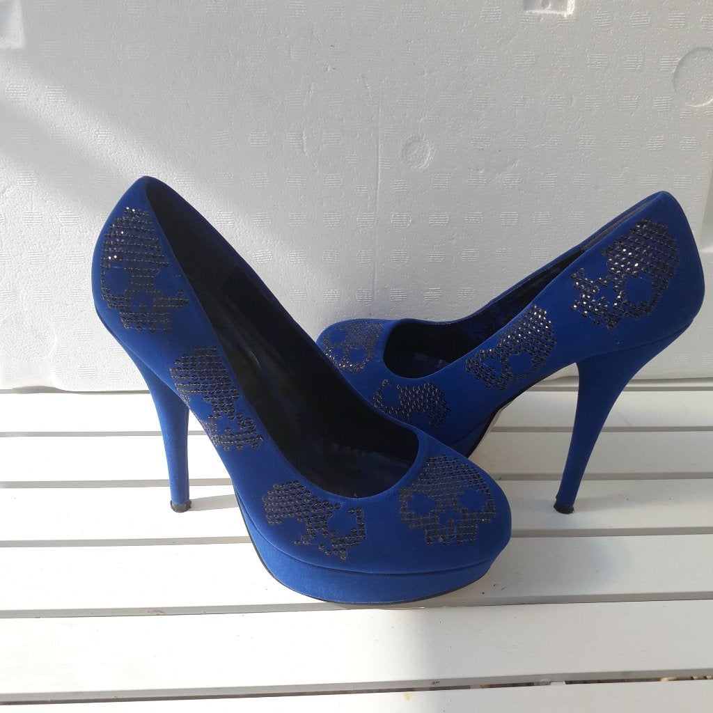 pumps 40, Verzenden, Blauw, Pumps