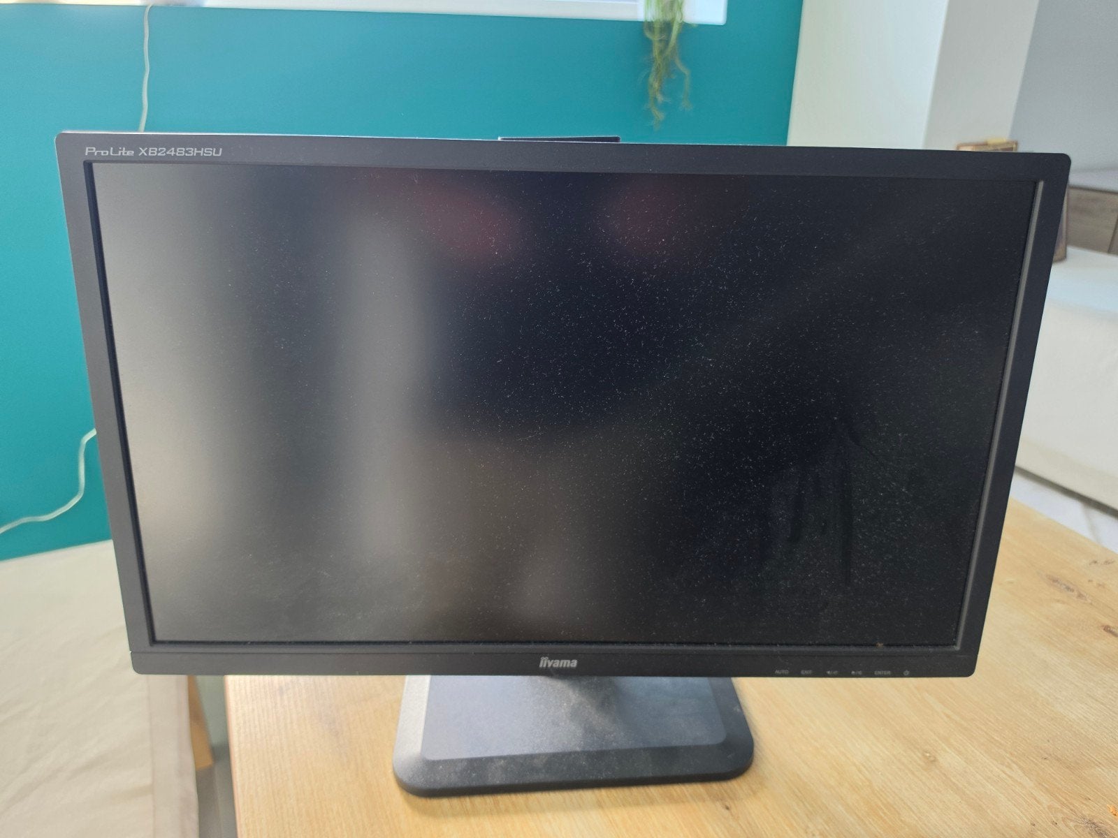 iiyama Prolite monitor 24 inch (uitstekende koop), Computers en Software, Monitoren, Ophalen, In hoogte verstelbaar, Zo goed als nieuw