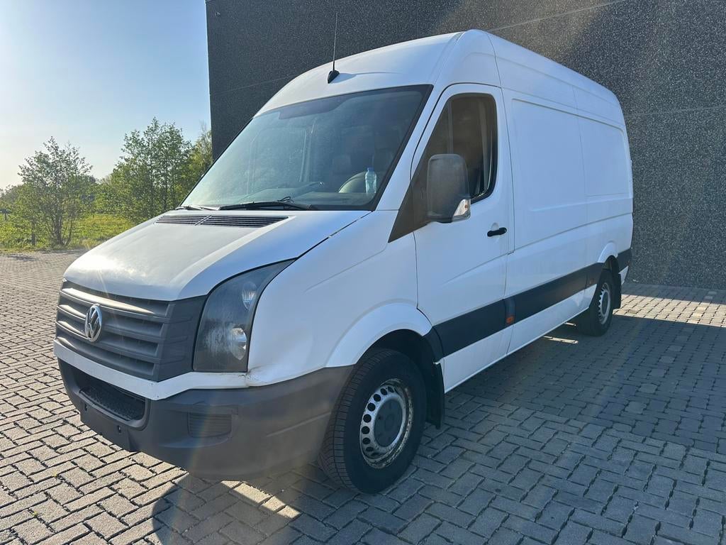 Vw Crafter 2.0 Diesel Met 216.000 Km, Auto's, Euro 5, Stof, Wit, Bedrijf