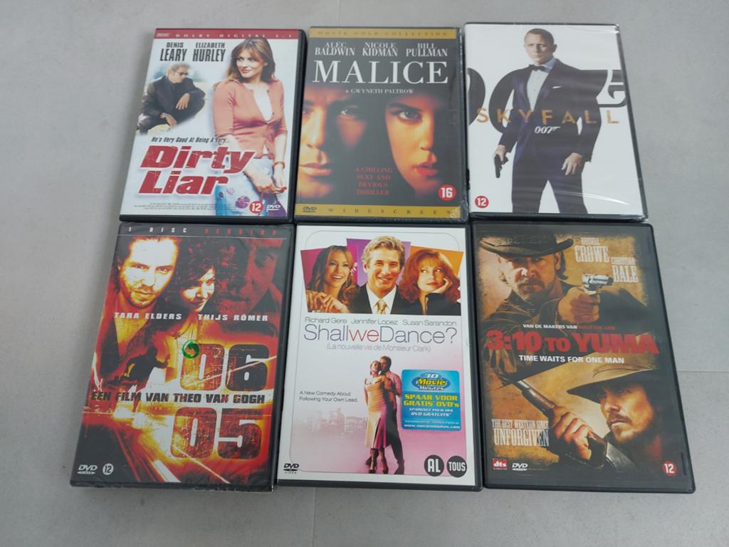 6 dvd films (nieuw), Cd's en Dvd's, Dvd's | Overige Dvd's, Ophalen of Verzenden, Nieuw in verpakking