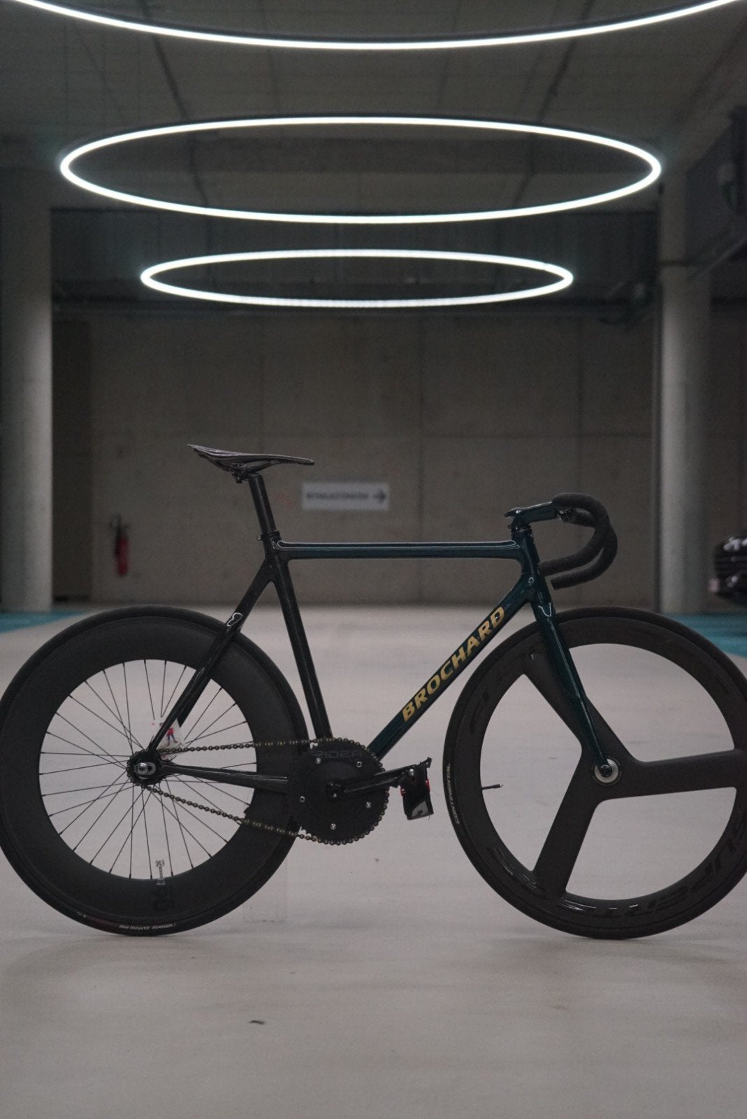 Carbon Pistefiets Brochard custom, Fietsen en Brommers, 28 inch, Carbon, Ophalen of Verzenden, Zo goed als nieuw