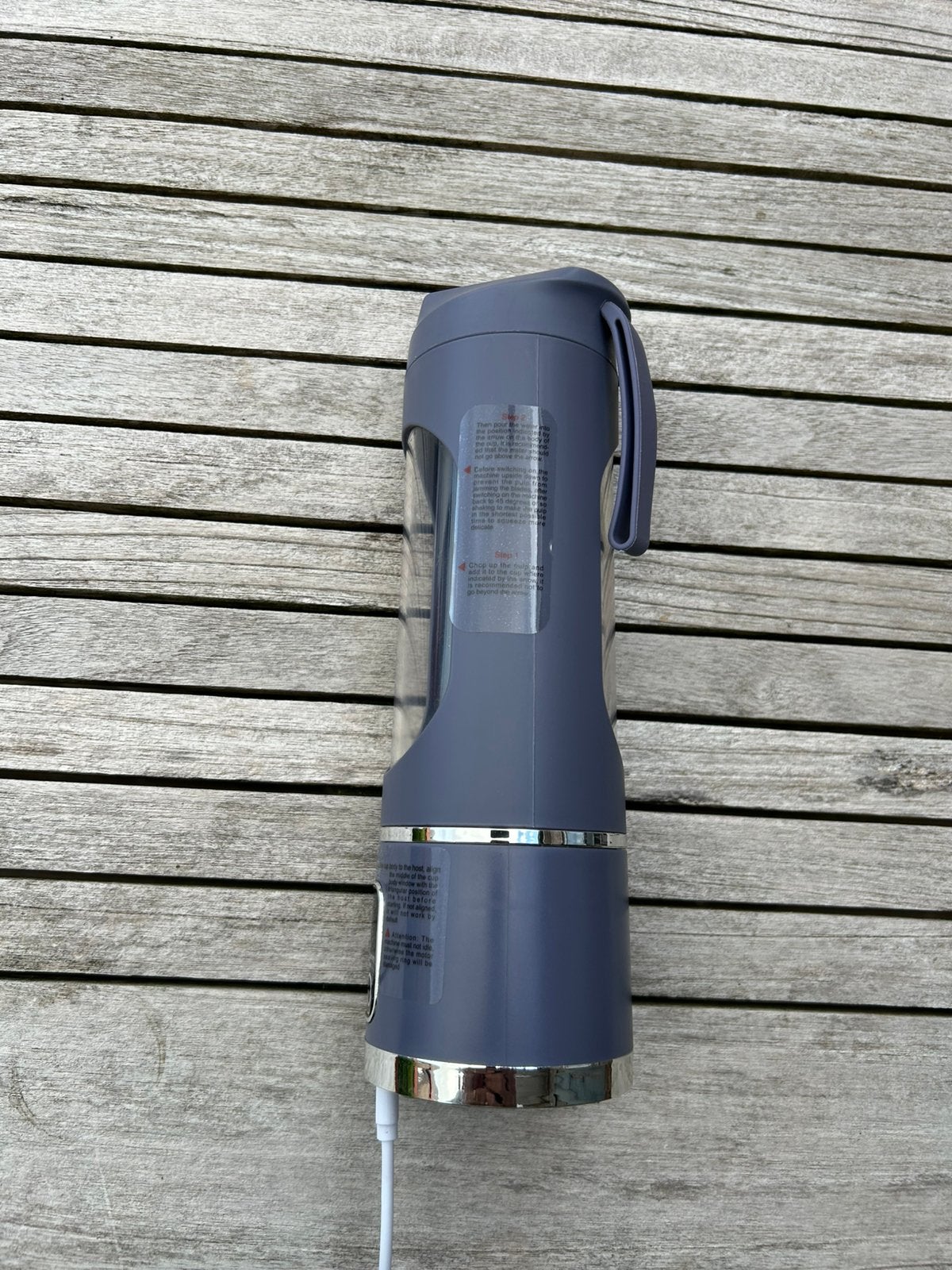 Mini blender ook bruikbaar als drinkbus, Electroménager, Mélangeurs, Enlèvement, Comme neuf, Mélangeur
