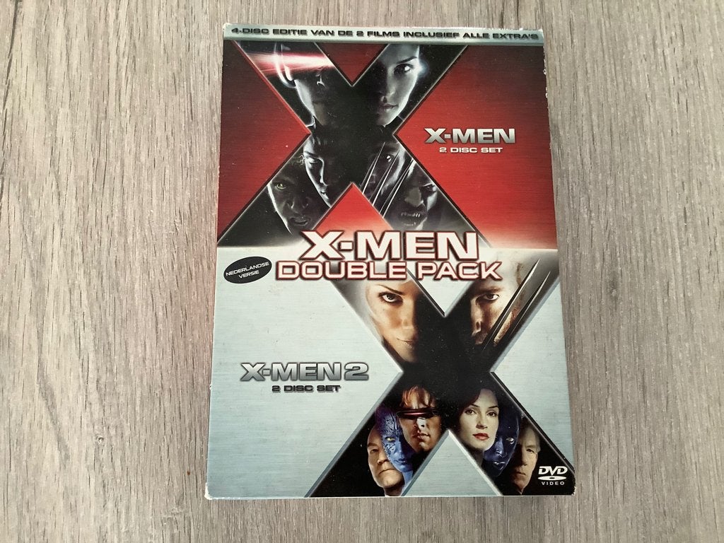Marvel X-Men double pack DVD box, CD & DVD, DVD | Science-Fiction & Fantasy, Comme neuf, Science-Fiction, Suppléments, À partir de 12 ans