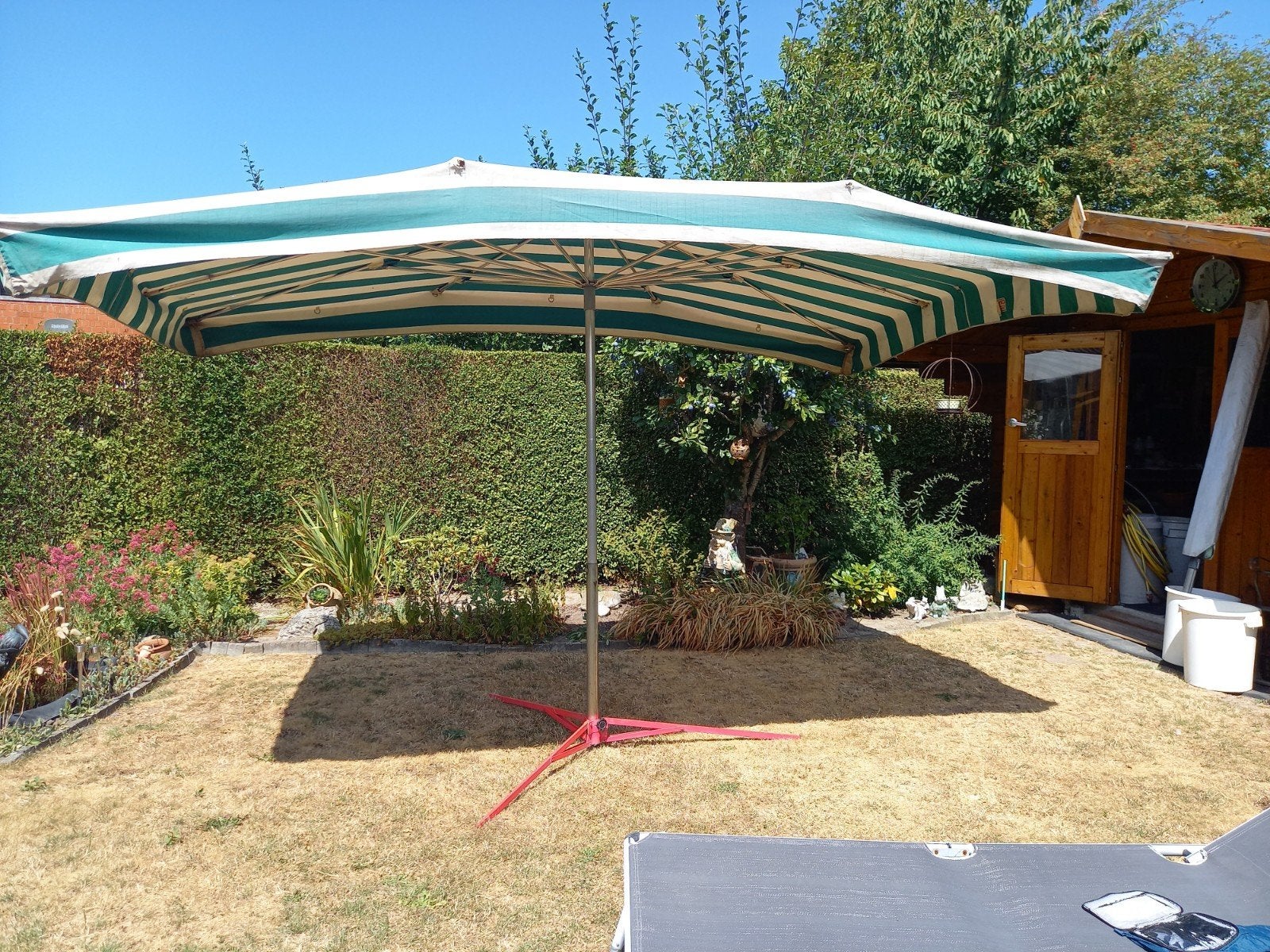 Marktparasol te koop, Tuin en Terras, Overkappingen, Ophalen, Gebruikt