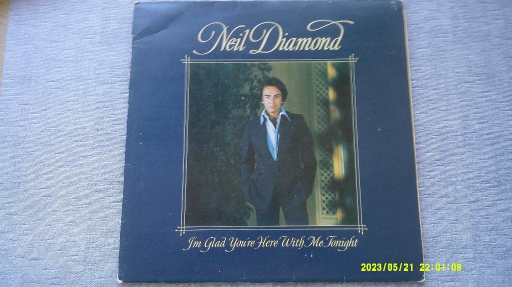 Neil Diamond - I'm glad you're here with me tonight (LP), Ophalen of Verzenden, Gebruikt