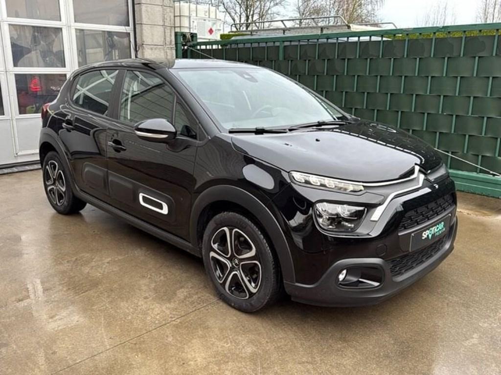 Citroen C3 110 pk + navi + PDC, Auto's, Citroën, Zwart, Bedrijf, 5 deurs, Stadsauto