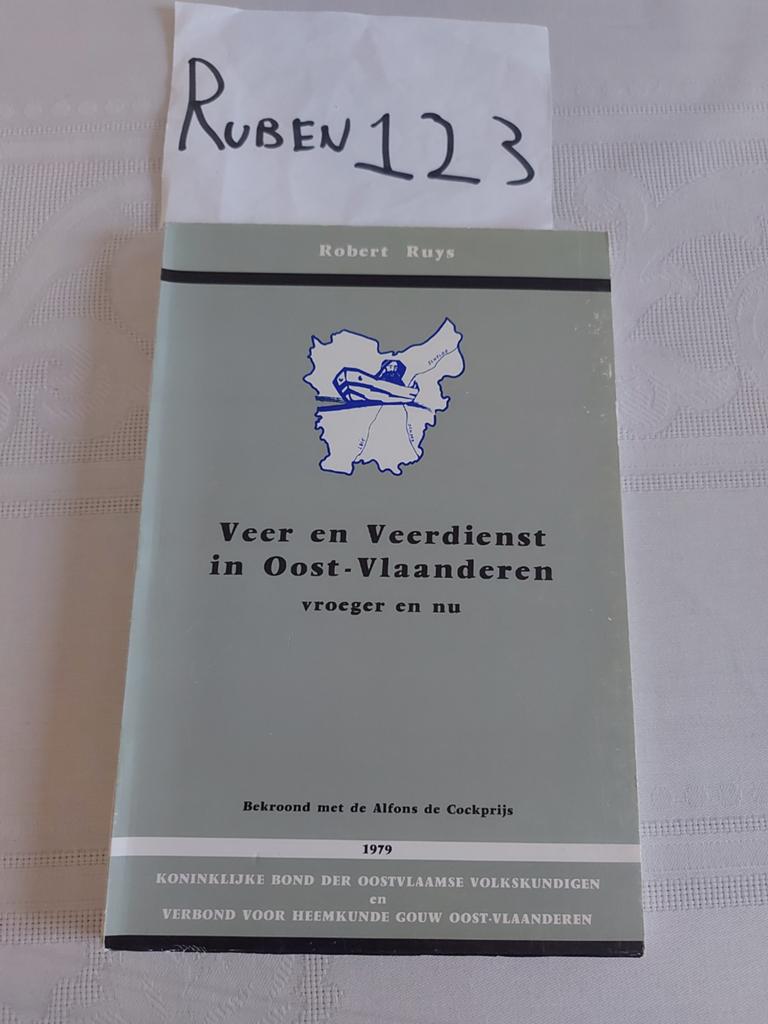 Veer en veerdienst in Oost-Vlaanderen vroeger en nu, Livres, Histoire & Politique, Enlèvement ou Envoi