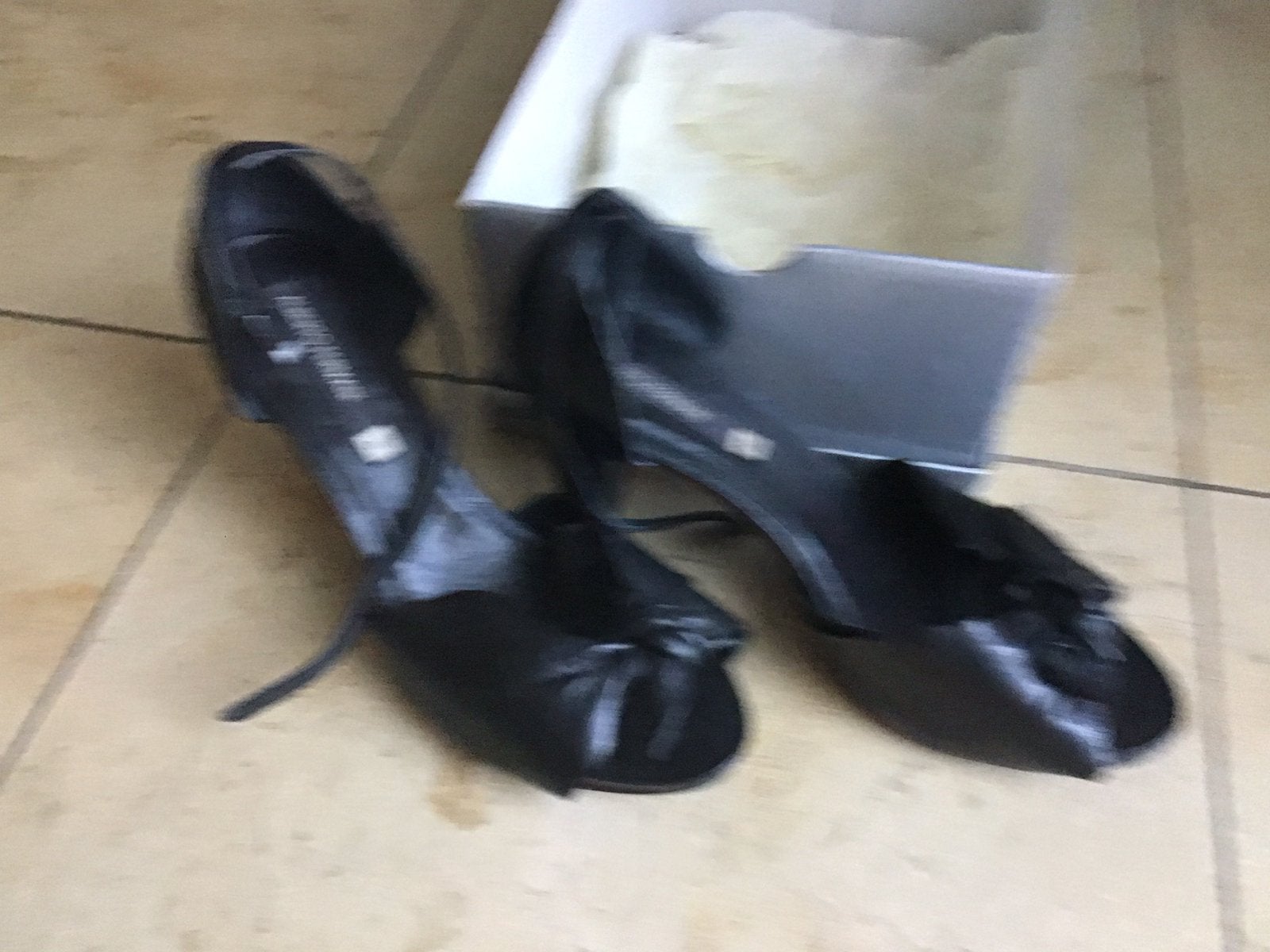 Mooie zwarte open schoenen maat 41, Kleding | Dames, Schoenen, Ophalen, Zwart, Nieuw, Schoenen met hoge hakken